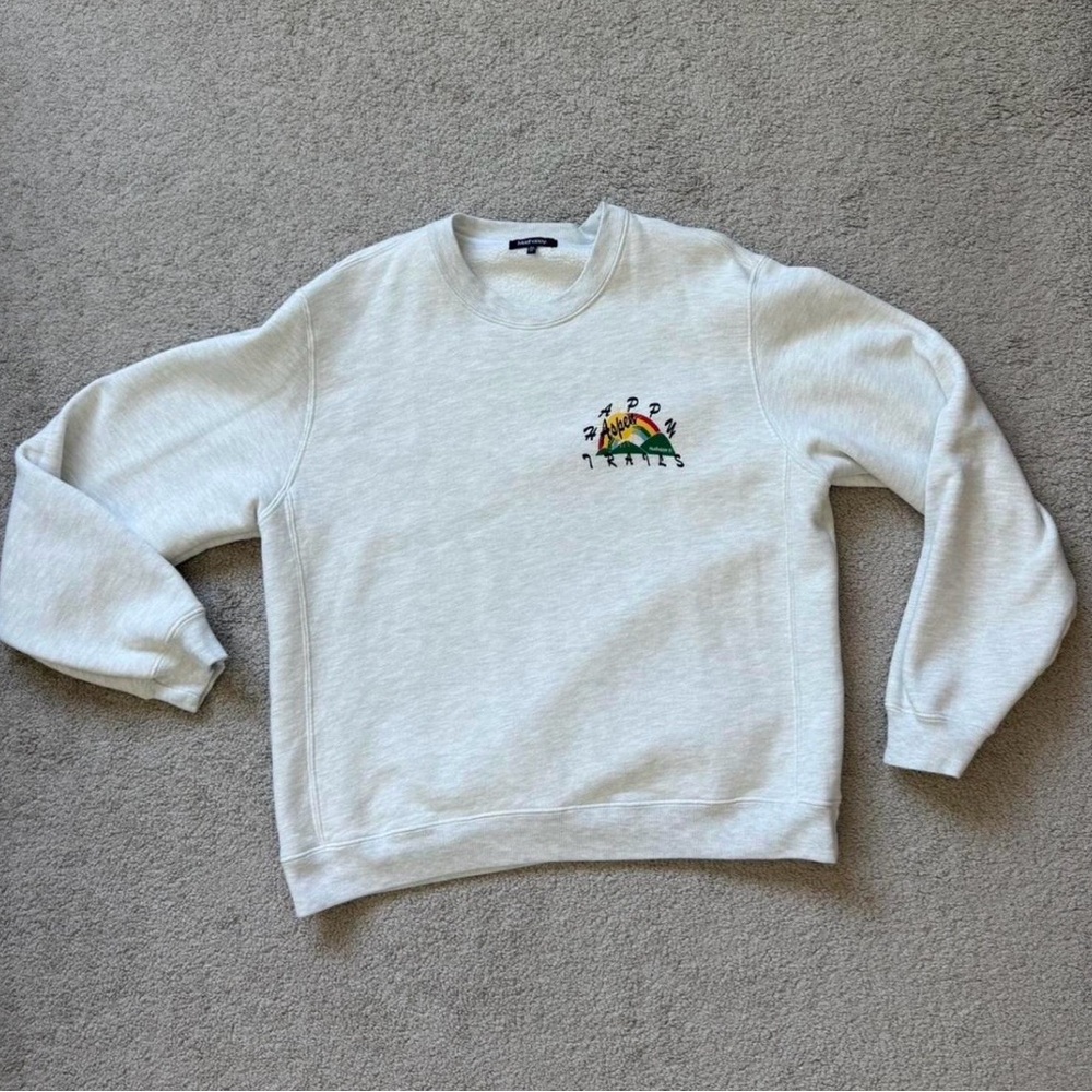 Madhappy Light Gray Crewneck Sweater